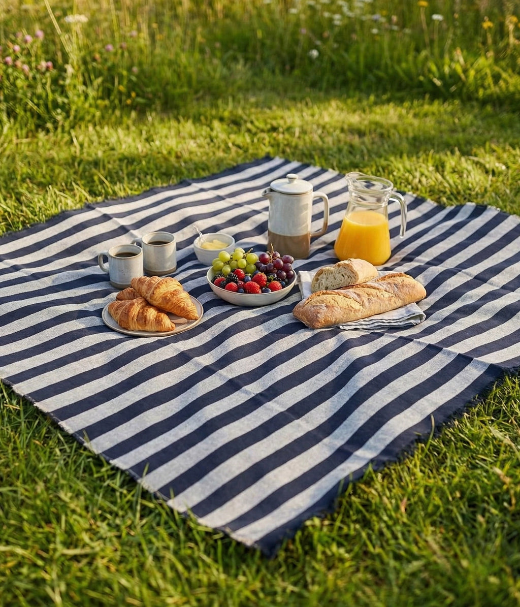 Navy Picnic Mat