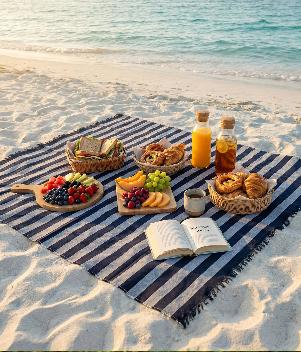 Navy Picnic Mat