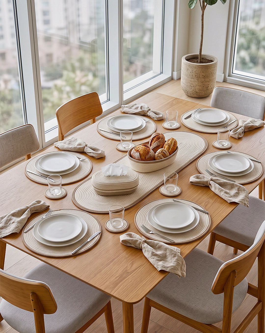 Oriva Dining Set (15 pieces)