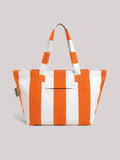 Striped Saffron Tote Bag