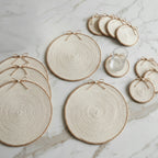 Bow dining ( 12 pieces)