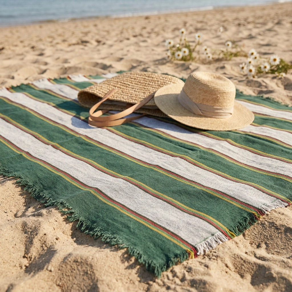 Green Picnic Mat