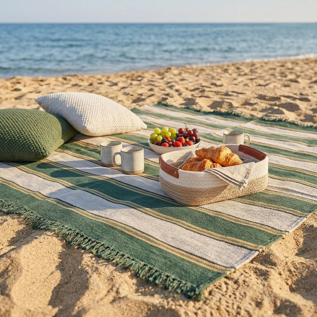 Green Picnic Mat