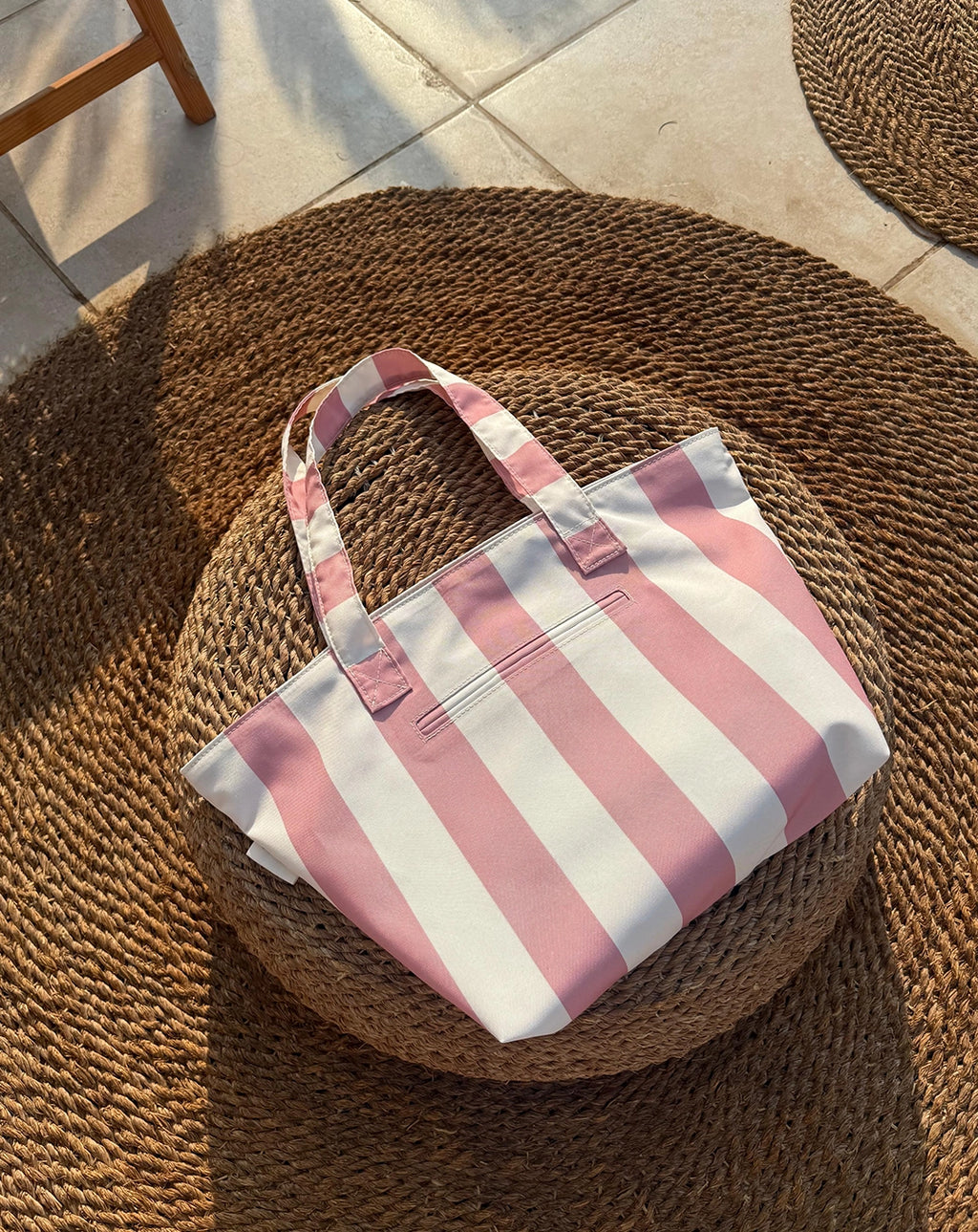Striped Dusty Blush