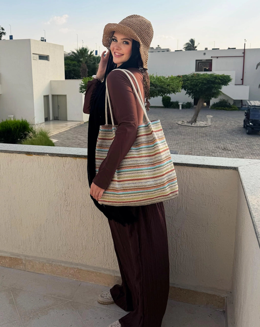 Technicolor Hand Bag