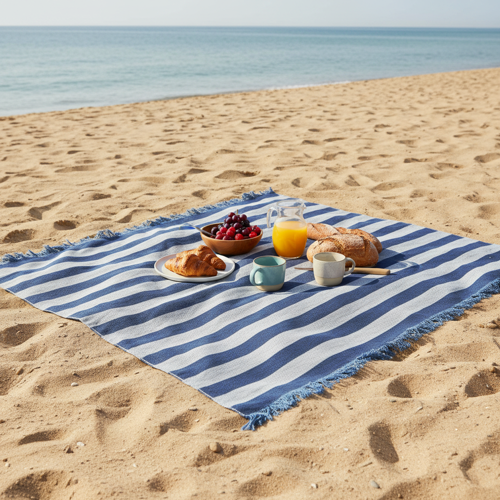 Blue Picnic Mat