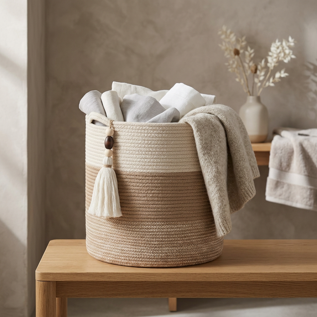 Boho Charm Basket
