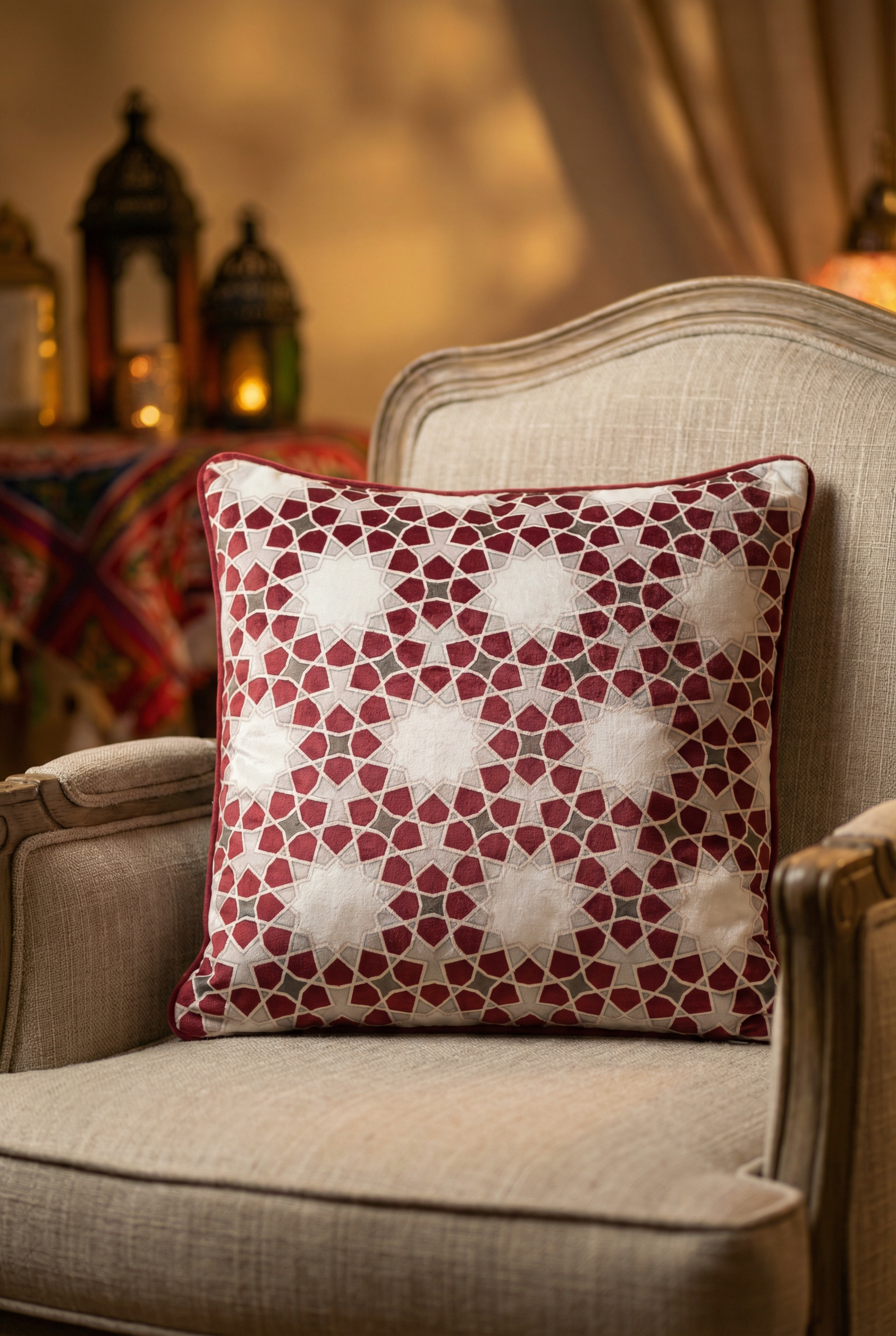 Burgundy  Arabesque | طقم عربي