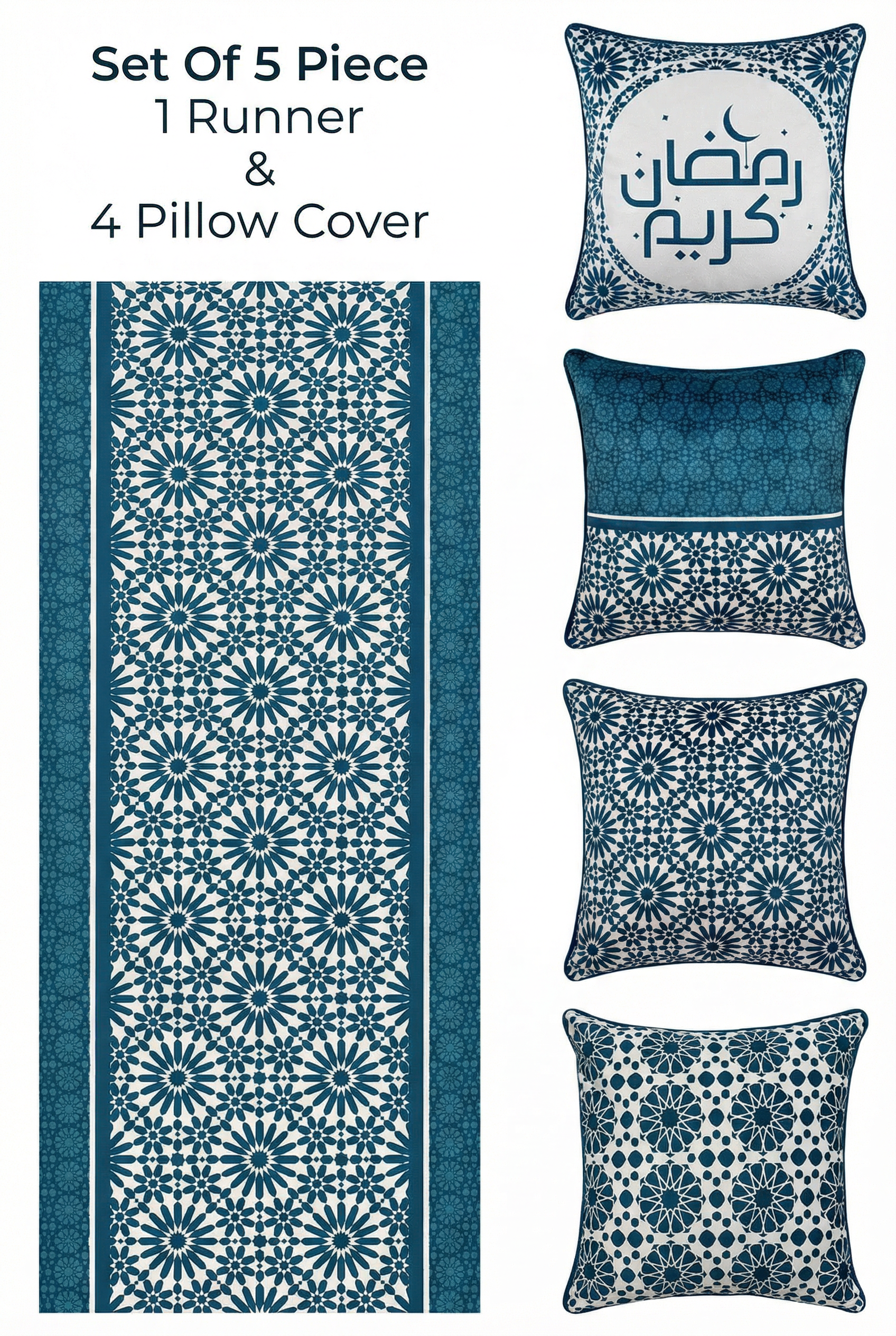 Blue islamic Set