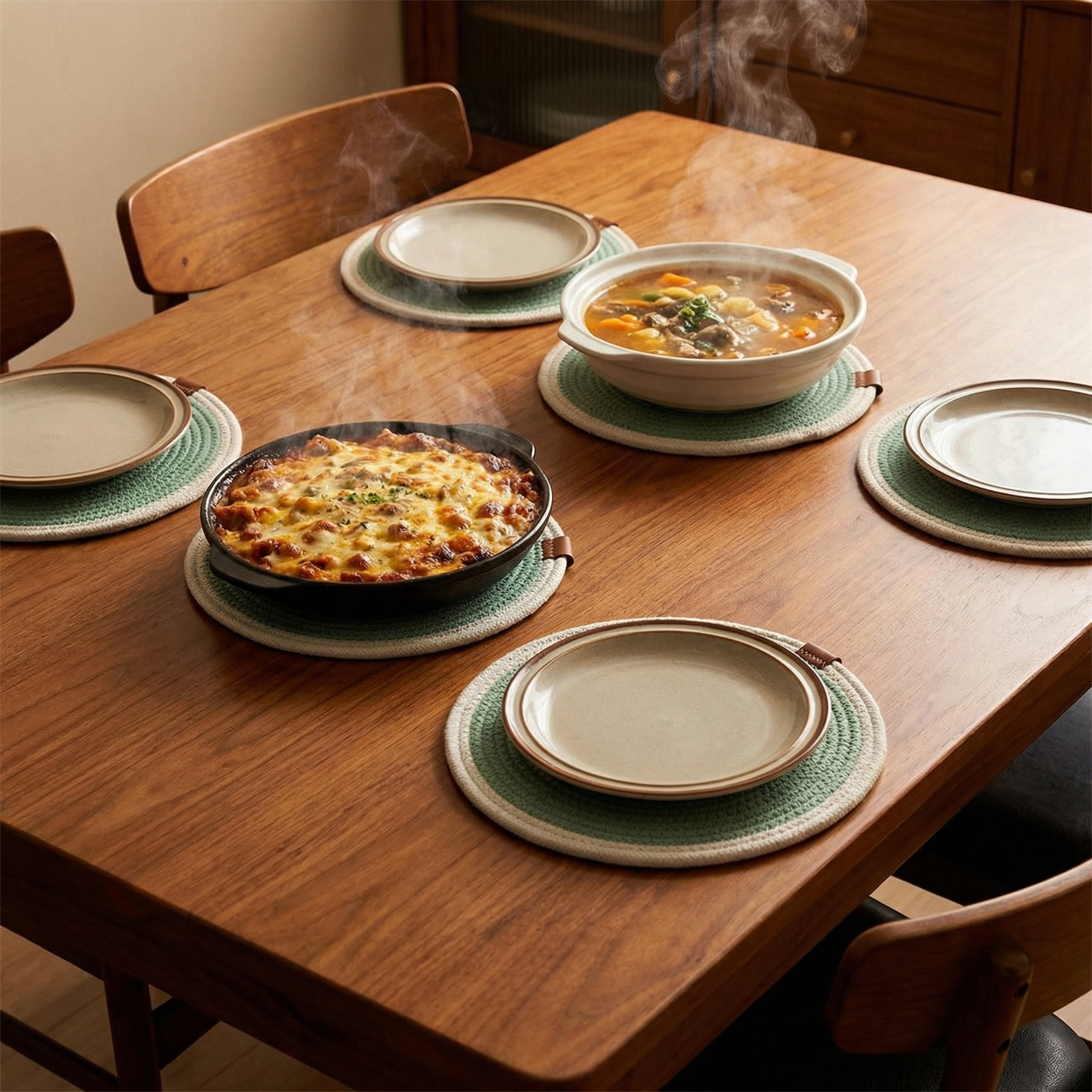 Mint Harmony Dining Set ( 14 Pieces )