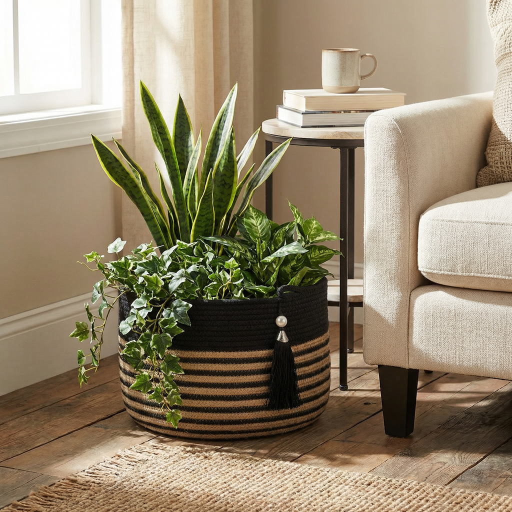 Coco Black Basket