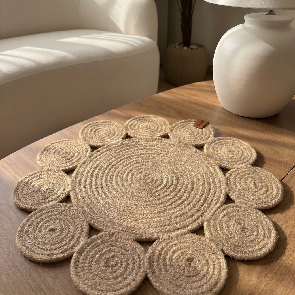 Brown Jute Coaster