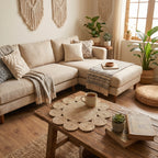 Brown Jute Coaster
