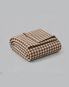 Mocha Blanket throw