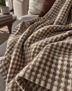 Mocha Blanket throw