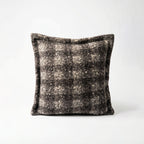Checkered Bouclé Cushion
