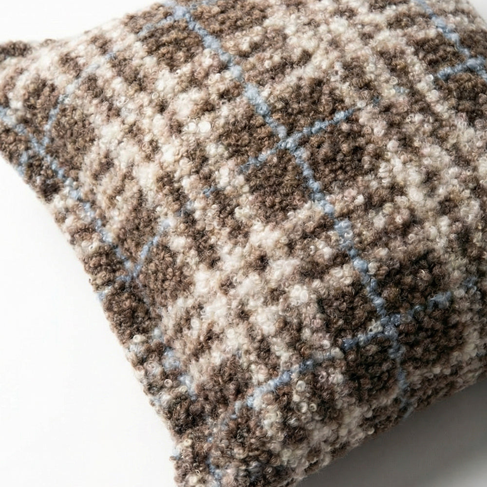 Plaid Winter Cushion