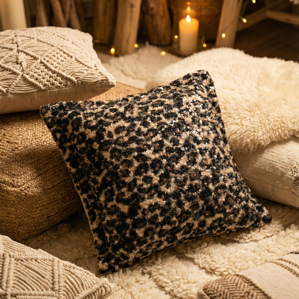 Leopard cushion